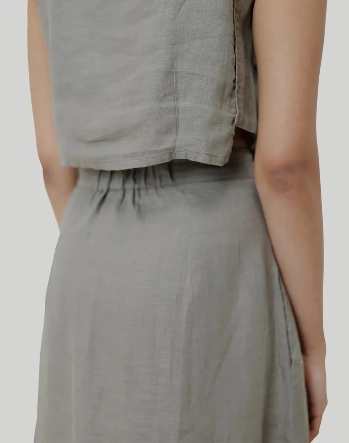 Women Skirts Madewell Reistor Overlap Midi Skirt