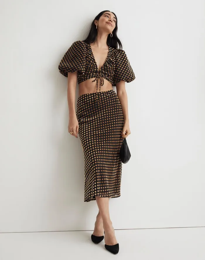 Women Skirts Madewell Rhode Tommy Midi Skirt