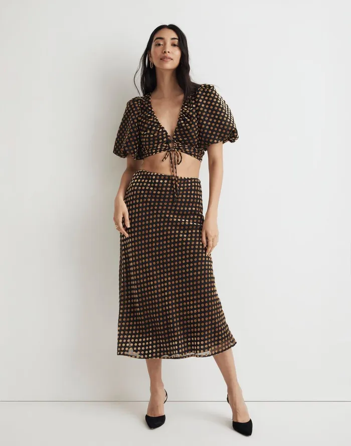 Women Skirts Madewell Rhode Tommy Midi Skirt