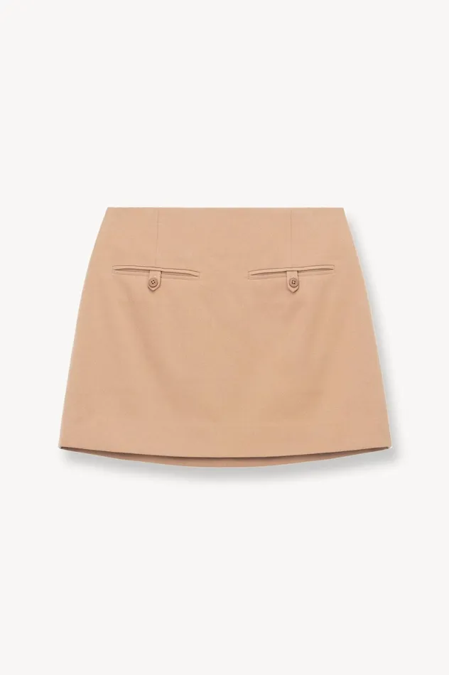 Women Skirts STAUD STAUD ANNETTE SKIRT CAMEL