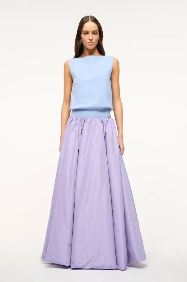 Women Skirts STAUD STAUD BELLAGIO SKIRT LILAC