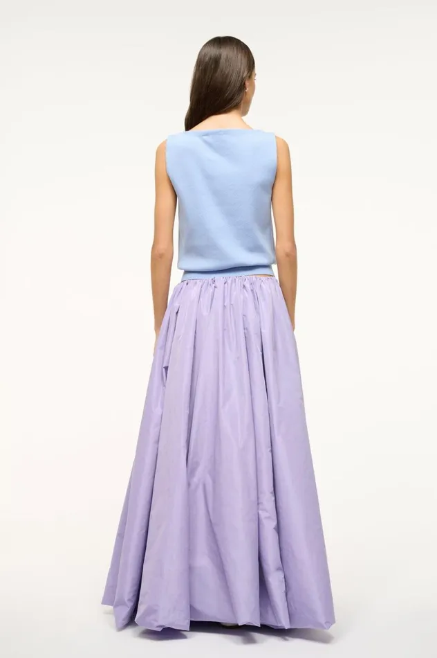 Women Skirts STAUD STAUD BELLAGIO SKIRT LILAC Women Skirts STAUD STAUD BELLAGIO SKIRT LILAC