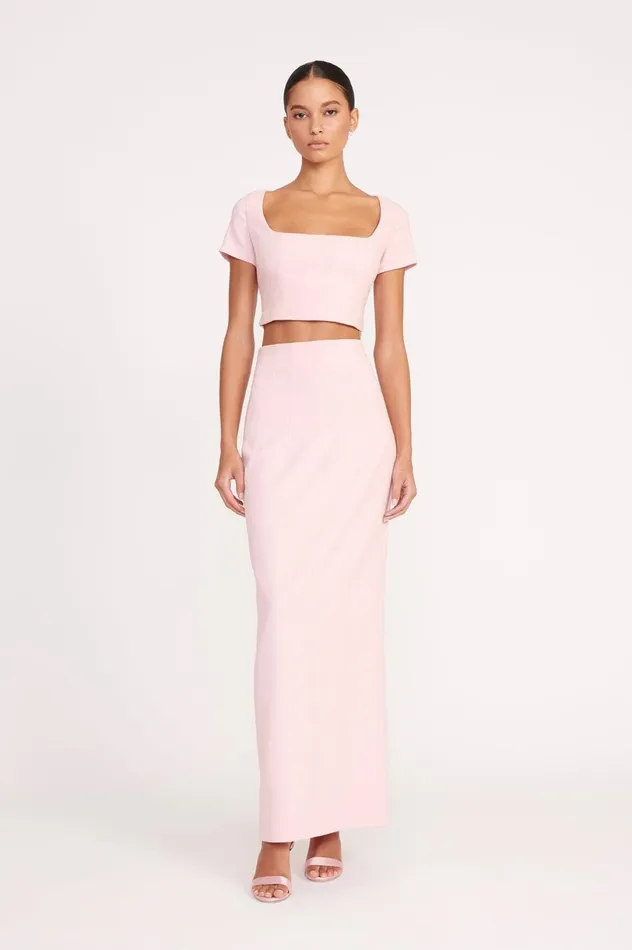 Women Skirts STAUD STAUD JEREMIAH SKIRT CHERRY BLOSSOM