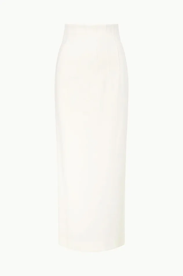Women Skirts STAUD STAUD JEREMIAH SKIRT IVORY Women Skirts STAUD STAUD JEREMIAH SKIRT IVORY