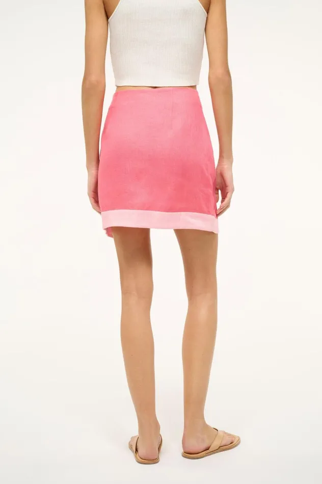 Women Skirts STAUD STAUD LEANDRO SKIRT CORAL PARADISE PEARL PINK