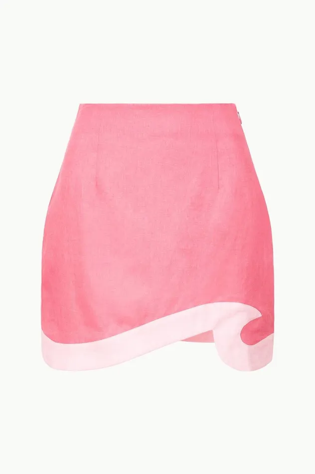 Women Skirts STAUD STAUD LEANDRO SKIRT CORAL PARADISE PEARL PINK