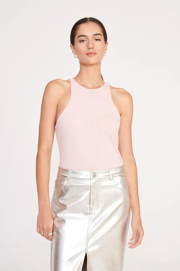 Women Skirts STAUD STAUD OAKLYN SKIRT SILVER Women Skirts STAUD STAUD OAKLYN SKIRT SILVER