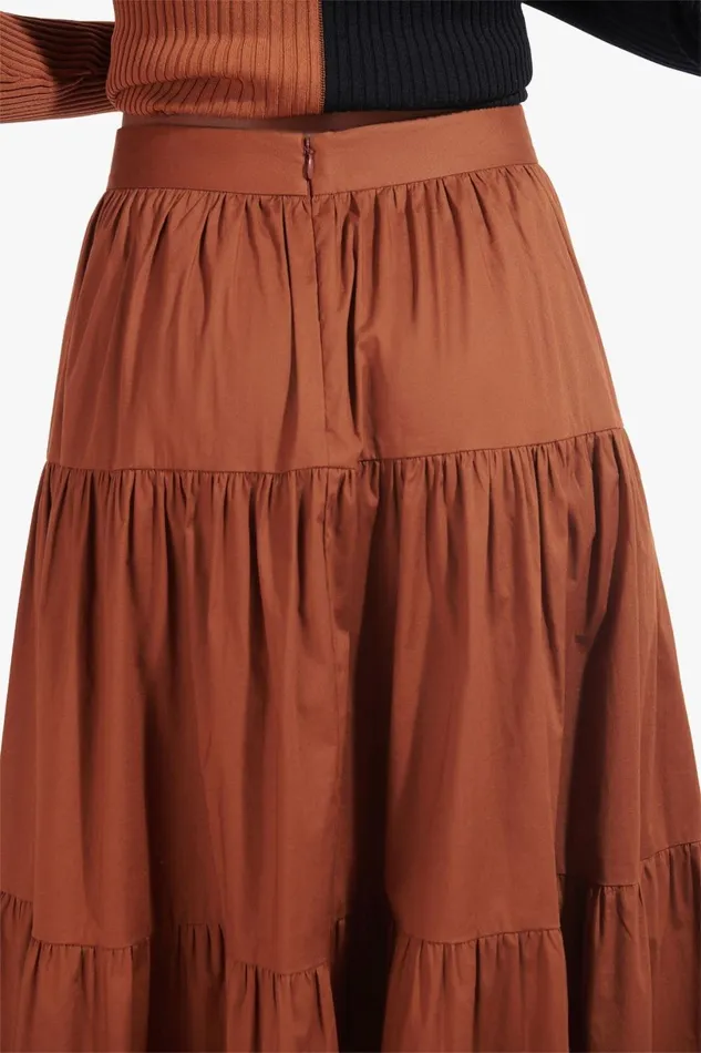 Women Skirts STAUD STAUD SEA SKIRT TAN Women Skirts STAUD STAUD SEA SKIRT TAN