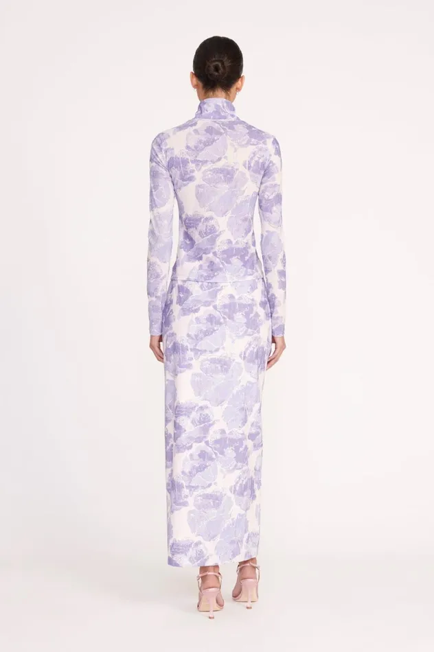 Women Skirts STAUD STAUD TREY SKIRT ANTIQUE PRESSED FLOWERS Women Skirts STAUD STAUD TREY SKIRT ANTIQUE PRESSED FLOWERS