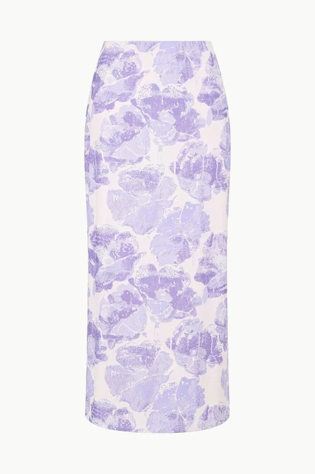 Women Skirts STAUD STAUD TREY SKIRT ANTIQUE PRESSED FLOWERS Women Skirts STAUD STAUD TREY SKIRT ANTIQUE PRESSED FLOWERS