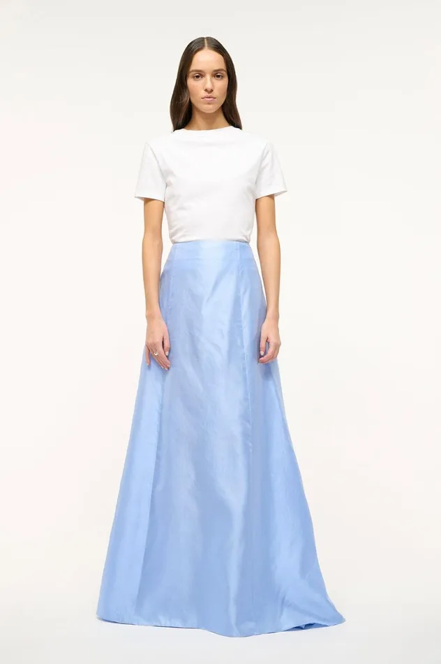 Women Skirts STAUD STAUD VINCENZO SKIRT PERIWINKLE