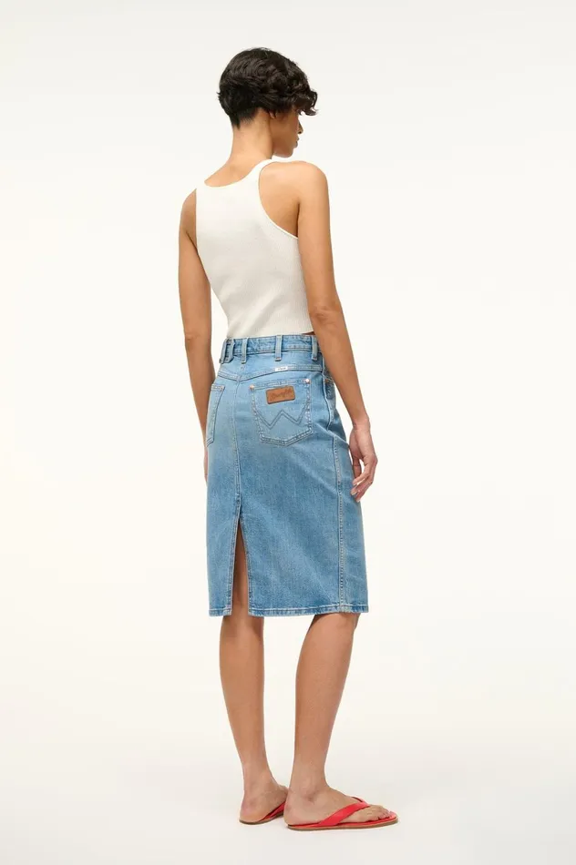 Women Skirts STAUD STAUD WRANGLER THE PENCIL SKIRT Women Skirts STAUD STAUD WRANGLER THE PENCIL SKIRT