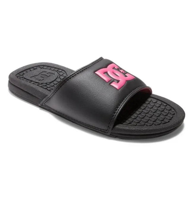 Women Slides DC Women039s Bolsa Sandals BlackBlackPink