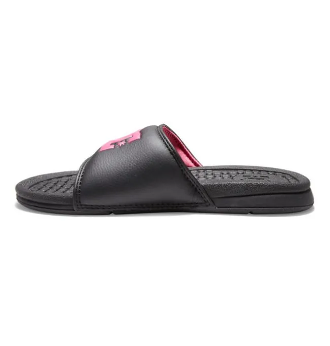 Women Slides DC Women039s Bolsa Sandals BlackBlackPink Women Slides DC Women039s Bolsa Sandals BlackBlackPink