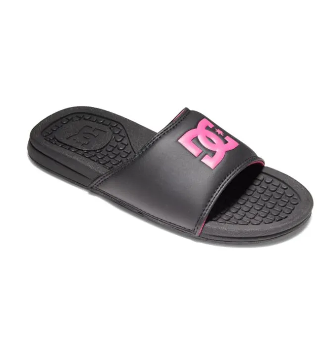 Women Slides DC Women039s Bolsa Sandals BlackPink