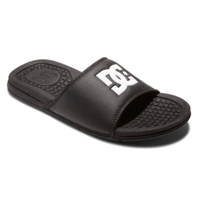 Women Slides DC Women039s Bolsa Sandals BlackWhite