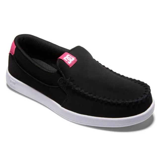 Women SlipOns DC Women039s Villain Slip On Shoes BlackCrazy Pink Women SlipOns DC Women039s Villain Slip On Shoes BlackCrazy Pink