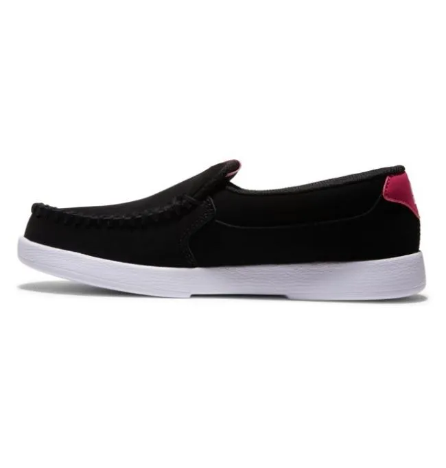 Women SlipOns DC Women039s Villain Slip On Shoes BlackCrazy Pink Women SlipOns DC Women039s Villain Slip On Shoes BlackCrazy Pink