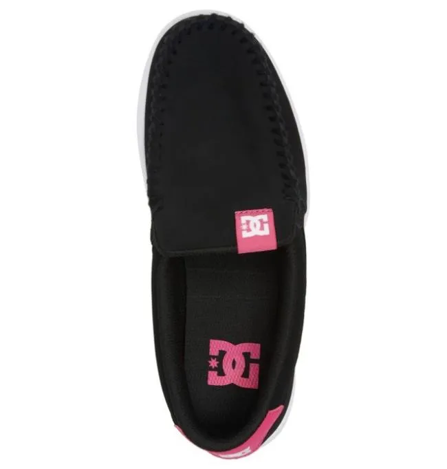 Women SlipOns DC Women039s Villain Slip On Shoes BlackCrazy Pink Women SlipOns DC Women039s Villain Slip On Shoes BlackCrazy Pink