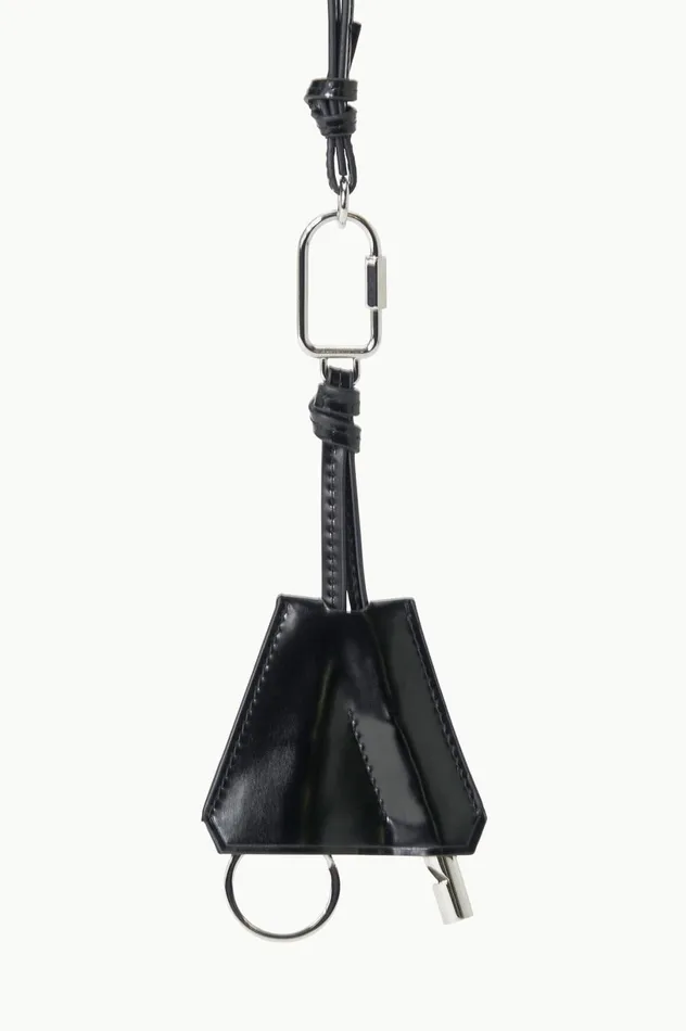 Women Small Leather Goods STAUD STAUD SAFETY WHISTLE KEY FOB BLACK Women Small Leather Goods STAUD STAUD SAFETY WHISTLE KEY FOB BLACK