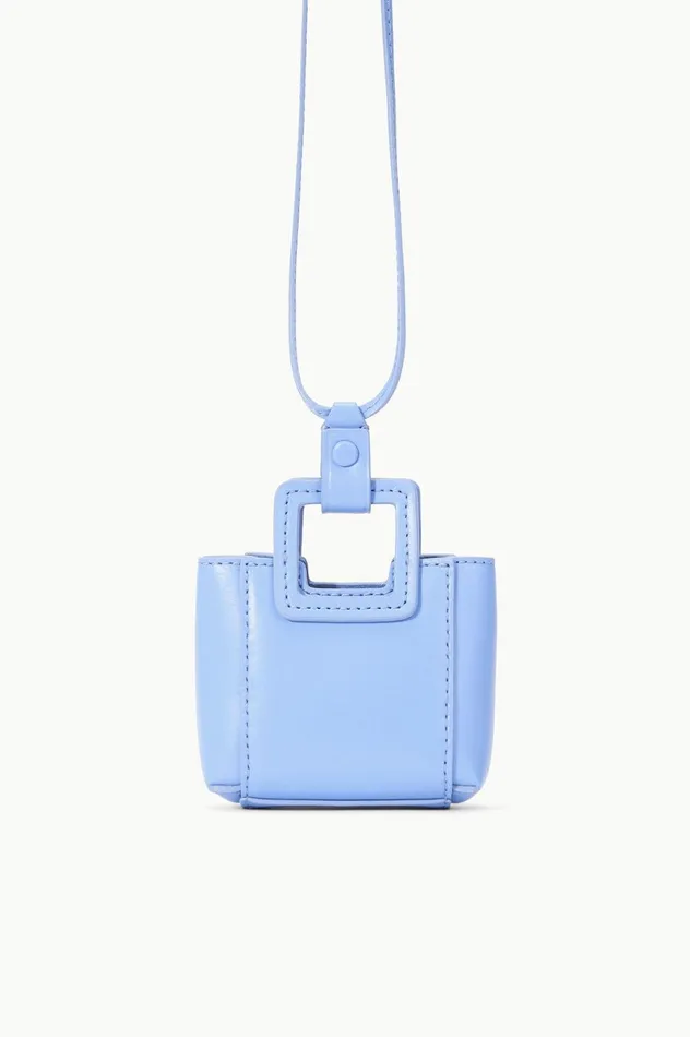 Women Small Leather Goods STAUD STAUD SHIRLEY MICRO NECKLACE BLUE HYDRANGEA Women Small Leather Goods STAUD STAUD SHIRLEY MICRO NECKLACE BLUE HYDRANGEA