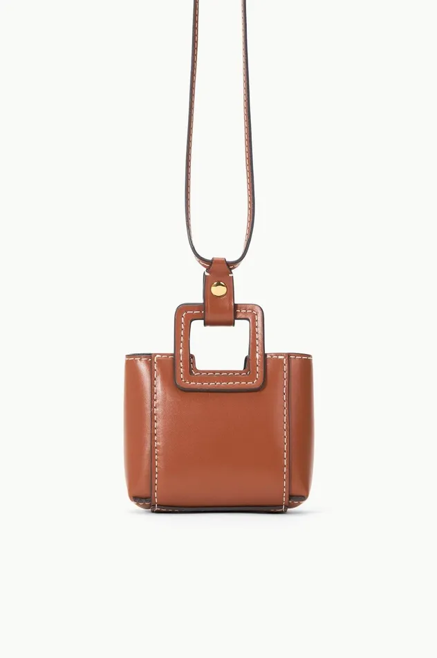 Women Small Leather Goods STAUD STAUD SHIRLEY MICRO NECKLACE TAN Women Small Leather Goods STAUD STAUD SHIRLEY MICRO NECKLACE TAN