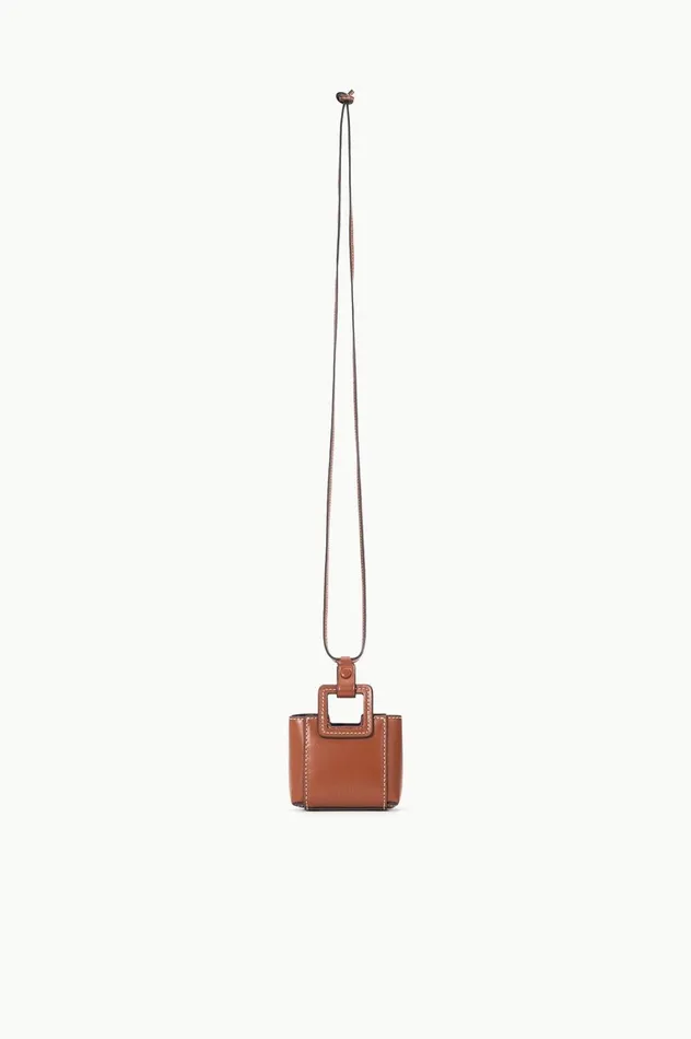 Women Small Leather Goods STAUD STAUD SHIRLEY MICRO NECKLACE TAN Women Small Leather Goods STAUD STAUD SHIRLEY MICRO NECKLACE TAN