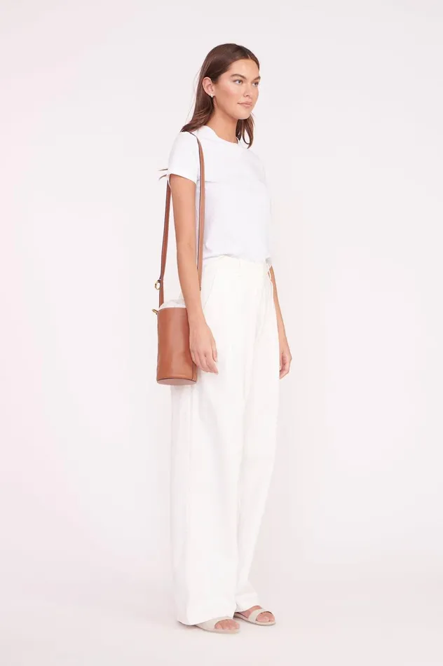 Women Small Leather Goods STAUD STAUD WATER BOTTLE BAG TAN Women Small Leather Goods STAUD STAUD WATER BOTTLE BAG TAN