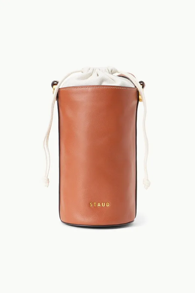 Women Small Leather Goods STAUD STAUD WATER BOTTLE BAG TAN Women Small Leather Goods STAUD STAUD WATER BOTTLE BAG TAN