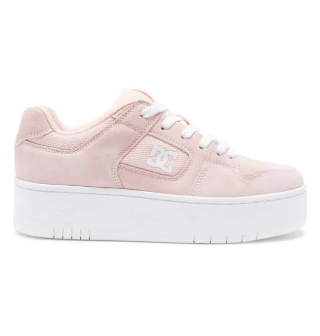 Women Sneakers DC Manteca 4 Platform Shoes For Women Light Pink