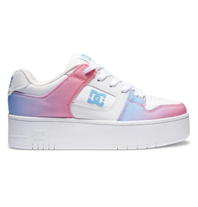 Women Sneakers DC Manteca 4 Platform Shoes For Women Snowcone Gradient
