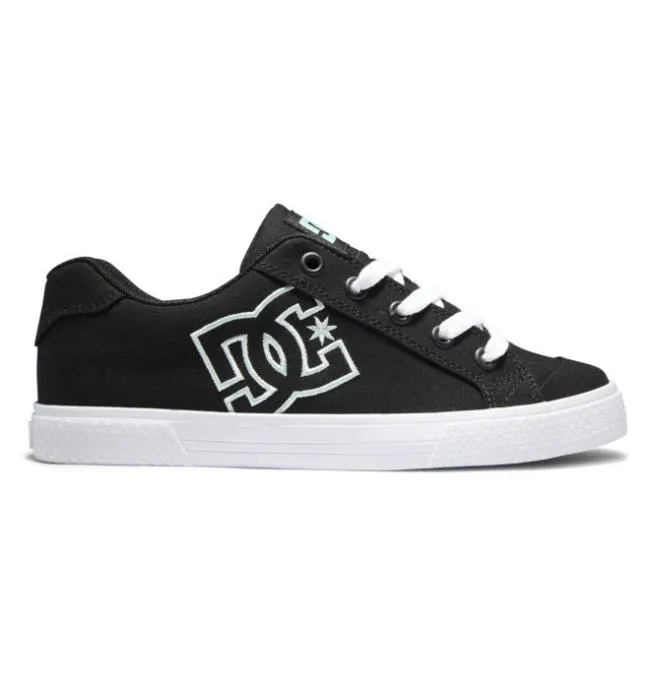 Women Sneakers DC Women039s Chelsea Shoes BlackAqua