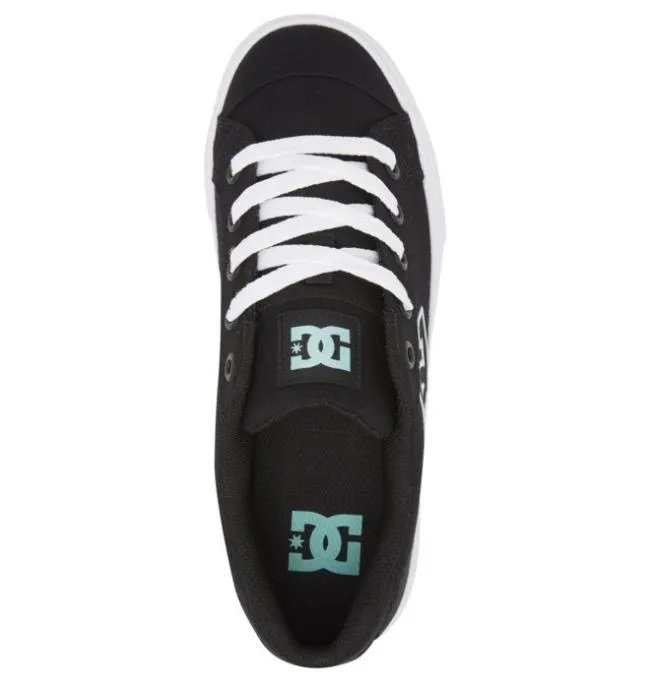 Women Sneakers DC Women039s Chelsea Shoes BlackAqua Women Sneakers DC Women039s Chelsea Shoes BlackAqua