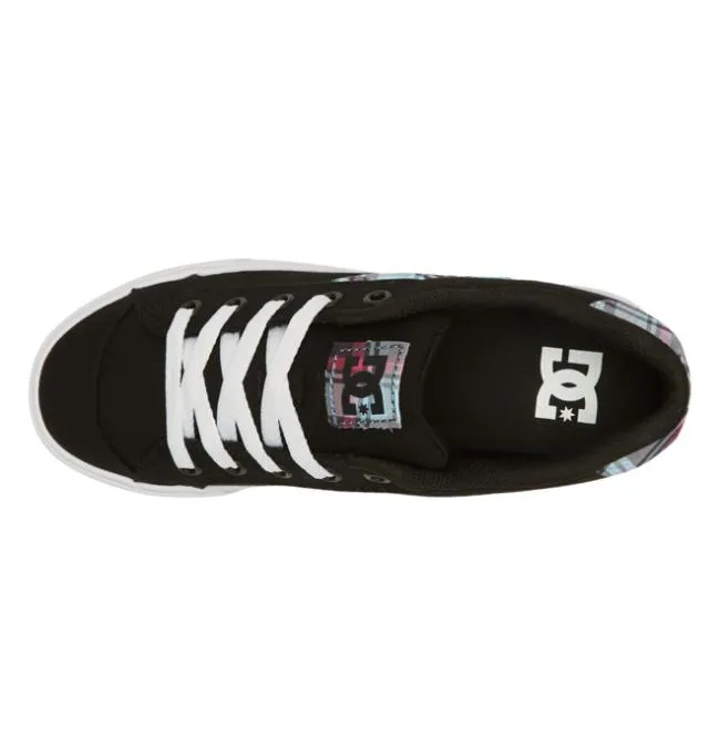 Women Sneakers DC Women039s Chelsea Shoes BlackPlaidWhite Women Sneakers DC Women039s Chelsea Shoes BlackPlaidWhite