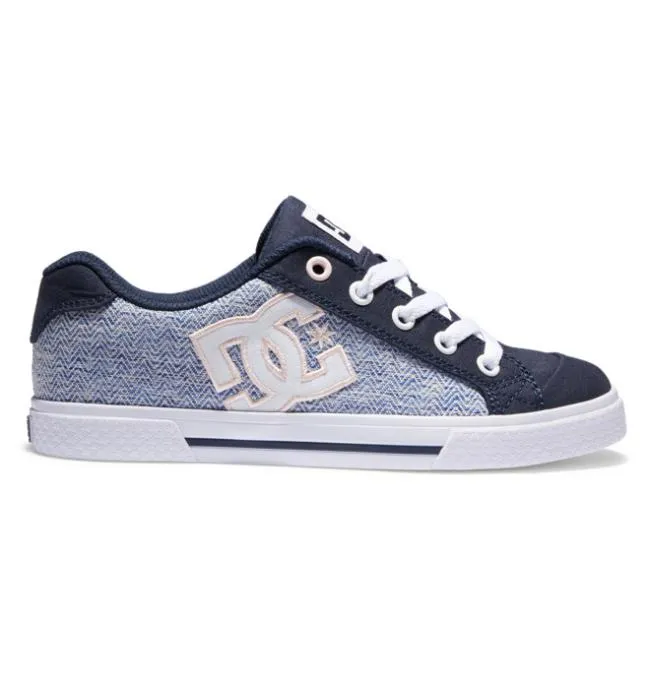Women Sneakers DC Women039s Chelsea Shoes BlueWhite