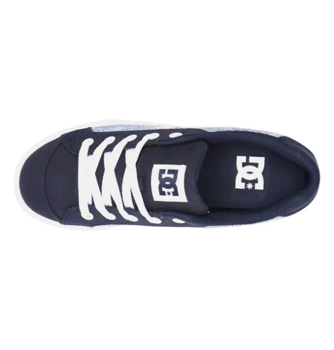 Women Sneakers DC Women039s Chelsea Shoes BlueWhite Women Sneakers DC Women039s Chelsea Shoes BlueWhite