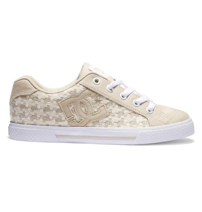 Women Sneakers DC Women039s Chelsea Shoes Tan Plaid