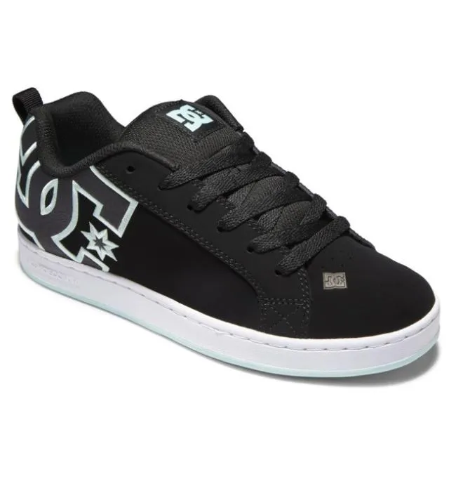 Women Sneakers DC Women039s Court Graffik Shoes BlackGreen Women Sneakers DC Women039s Court Graffik Shoes BlackGreen