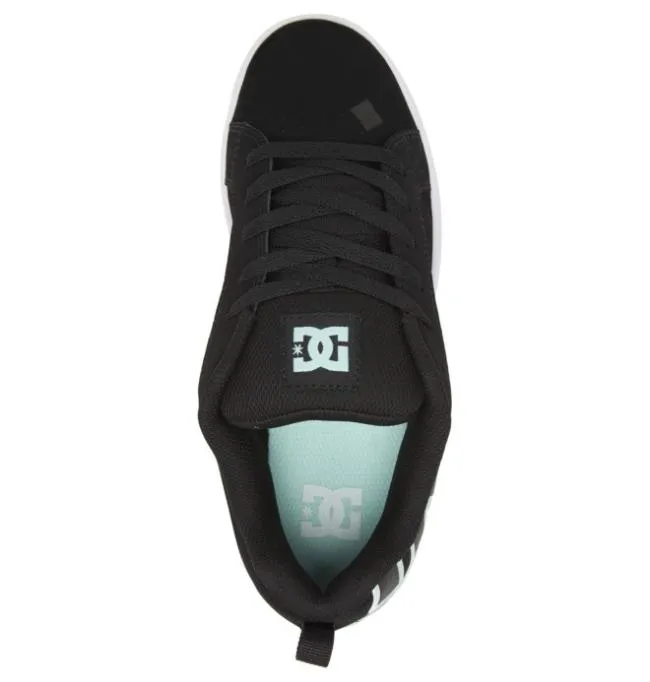 Women Sneakers DC Women039s Court Graffik Shoes BlackGreen Women Sneakers DC Women039s Court Graffik Shoes BlackGreen