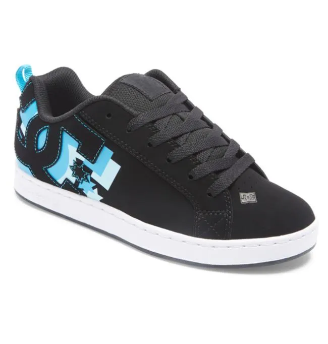 Women Sneakers DC Women039s Court Graffik Shoes BlackHawaiian Ocean Women Sneakers DC Women039s Court Graffik Shoes BlackHawaiian Ocean