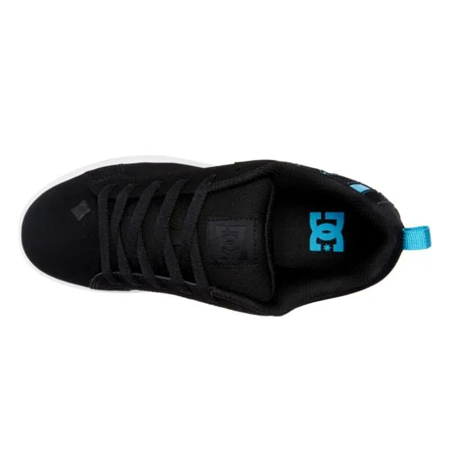 Women Sneakers DC Women039s Court Graffik Shoes BlackHawaiian Ocean Women Sneakers DC Women039s Court Graffik Shoes BlackHawaiian Ocean