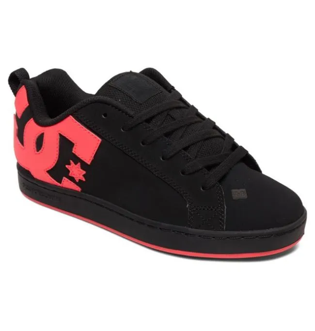 Women Sneakers DC Women039s Court Graffik Shoes BlackHot Pink Women Sneakers DC Women039s Court Graffik Shoes BlackHot Pink