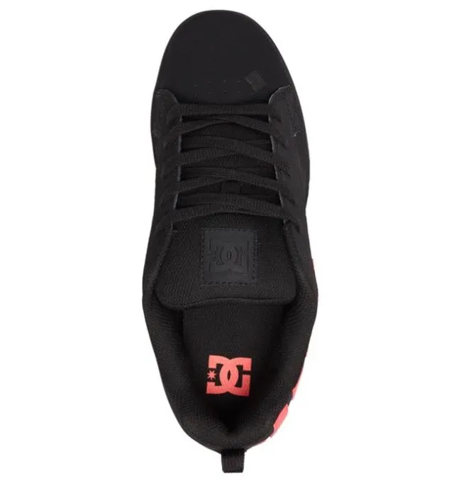 Women Sneakers DC Women039s Court Graffik Shoes BlackHot Pink Women Sneakers DC Women039s Court Graffik Shoes BlackHot Pink