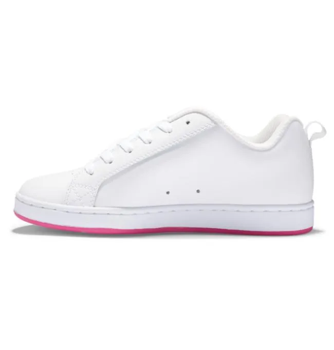 Women Sneakers DC Women039s Court Graffik Shoes BlackWhiteCrazy Pink Women Sneakers DC Women039s Court Graffik Shoes BlackWhiteCrazy Pink