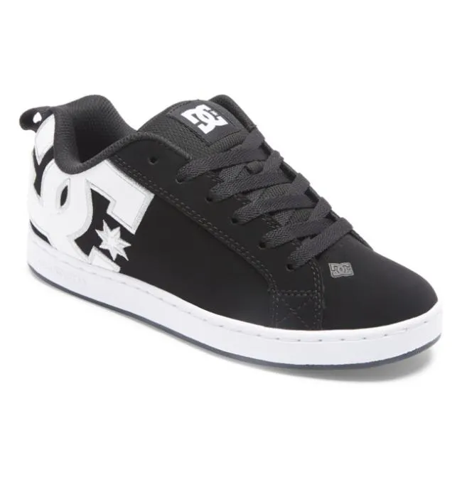 Women Sneakers DC Women039s Court Graffik Shoes BlackWhite Stencil Women Sneakers DC Women039s Court Graffik Shoes BlackWhite Stencil