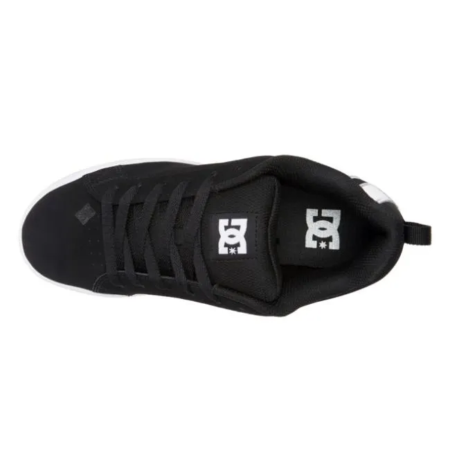 Women Sneakers DC Women039s Court Graffik Shoes BlackWhite Stencil Women Sneakers DC Women039s Court Graffik Shoes BlackWhite Stencil
