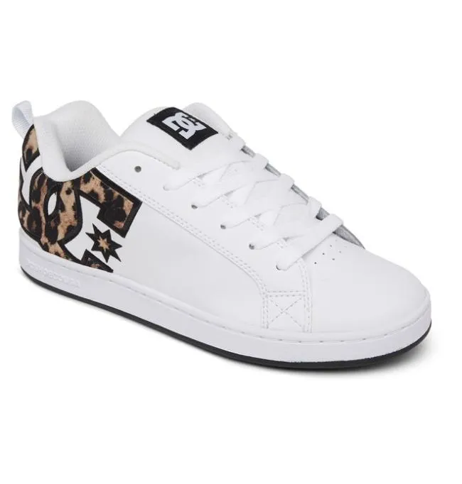 Women Sneakers DC Women039s Court Graffik Shoes Leopard Print Women Sneakers DC Women039s Court Graffik Shoes Leopard Print