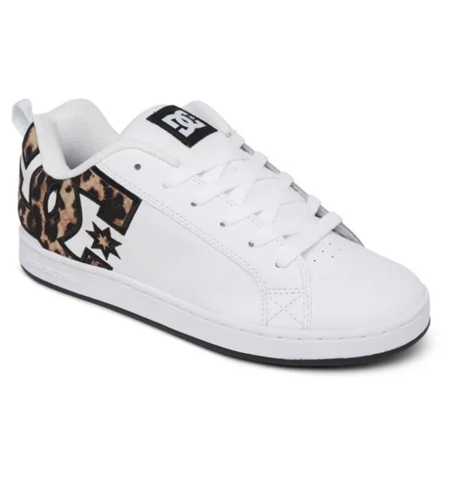Women Sneakers DC Women039s Court Graffik Shoes Leopard Print Women Sneakers DC Women039s Court Graffik Shoes Leopard Print