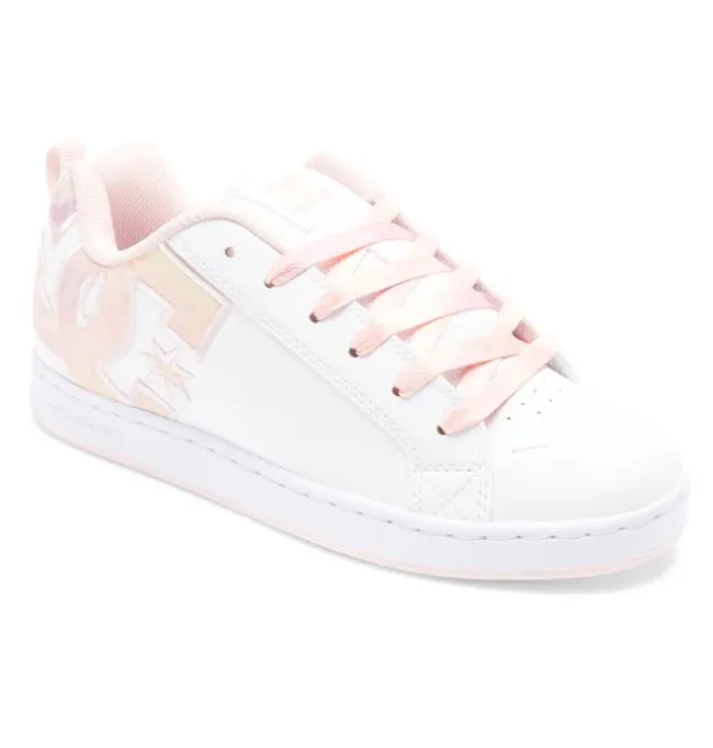 Women Sneakers DC Women039s Court Graffik Shoes Peach Parfait Women Sneakers DC Women039s Court Graffik Shoes Peach Parfait