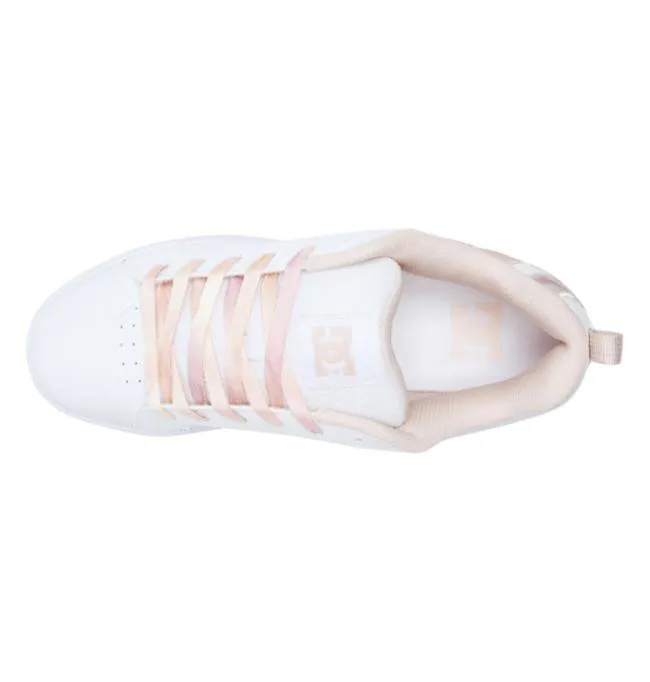 Women Sneakers DC Women039s Court Graffik Shoes Peach Parfait Women Sneakers DC Women039s Court Graffik Shoes Peach Parfait